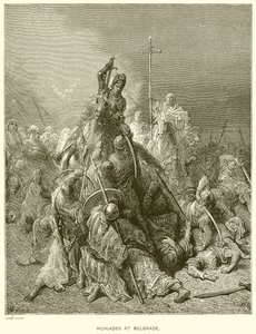 在贝尔格莱德的Huniades 作者 古斯塔夫·多尔（Gustave Dore）