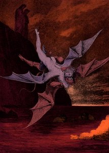 但丁为《神曲 - 地狱》（La Divina Commedia、L