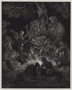唐吉诃德德拉曼查的插图 作者 古斯塔夫·多尔（Gustave Dore）