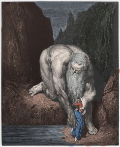 Inferno，Canto 31：巨人Antaeus 作者 古斯塔夫·多尔（Gustave Dore）