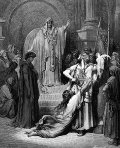 所罗门审判，1866年 作者 古斯塔夫·多尔（Gustave Dore）