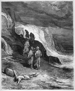 木星与乘客-朱庇特与乘客-摘自Jean de La Fontaine的“寓言” 作者 古斯塔夫·多尔（Gustave Dore）
