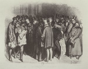 证券交易所的后台 作者 古斯塔夫·多尔（Gustave Dore）