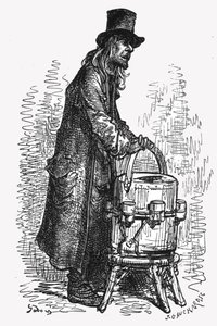 柠檬水供应商》，1872年。   作者 古斯塔夫·多尔（Gustave Dore）