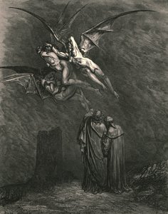 标记每个可怕的人Erynnis，大约1890年。 作者 古斯塔夫·多尔（Gustave Dore）