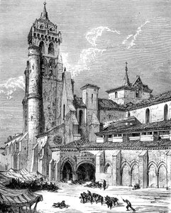拉斯韦尔加斯修道院，西班牙布尔戈斯，十九世纪 作者 古斯塔夫·多尔（Gustave Dore）