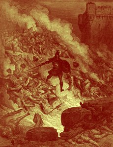 Ludovico Ariosto的Orlando Furious 作者 古斯塔夫·多尔（Gustave Dore）