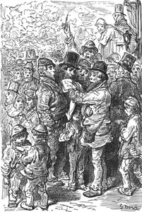 环外》，1872年。   作者 古斯塔夫·多尔（Gustave Dore）