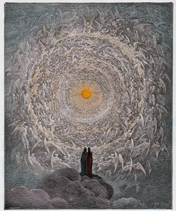 Paradiso，Canto 31：圣人组成了一个在empyrean中的玫瑰