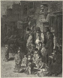伦敦：朝圣之旅》，作者威廉-布兰查德-杰罗尔德。 作者 Gustave Dore