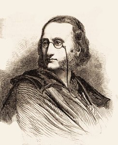 雅克·奥芬巴赫肖像1819-1880年，1860年。 作者 古斯塔夫·多尔（Gustave Dore）