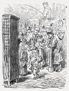 庞克与朱迪》，1872年。   作者 古斯塔夫·多尔（Gustave Dore）
