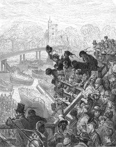 普特尼桥--回归》，1872年。   作者 古斯塔夫·多尔（Gustave Dore）