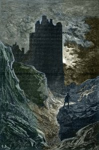 浪漫主义：古斯塔夫·多尔（Gustave Dore）（1832-1883）的《恐惧城堡》插图（恐惧的城堡，浪漫主义，古斯塔夫·多尔（Gustave Dore）插图）私人收藏 作者 古斯塔夫·多尔（Gustave Dore）