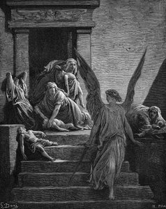 埃及的七大灾难, 1866年 作者 古斯塔夫·多尔（Gustave Dore）