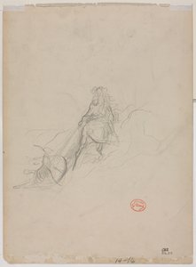 狩猎场景示意图，c。 1868年。 作者 古斯塔夫·多尔（Gustave Dore）
