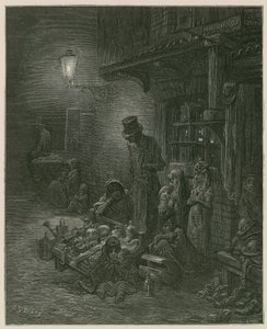 贫民窟在伦敦 作者 古斯塔夫·多尔（Gustave Dore）