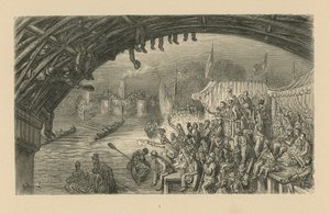 观看赛艇的观众 作者 古斯塔夫·多尔（Gustave Dore）