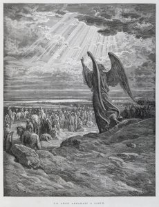 天使向约书亚显现 作者 古斯塔夫·多尔（Gustave Dore）