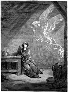 圣母领报 作者 古斯塔夫·多尔（Gustave Dore）