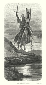 男爵的誓言（雕刻） 作者 古斯塔夫·多尔（Gustave Dore）