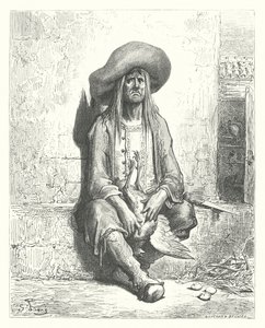 拉封丹寓言下金蛋的母鸡（雕刻） 作者 古斯塔夫·多尔（Gustave Dore）