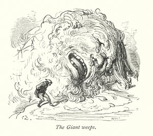 巨人哭泣》（雕刻） 作者 古斯塔夫·多尔（Gustave Dore）