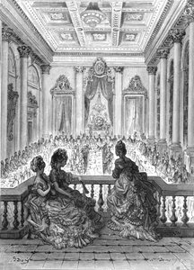 金匠们的晚餐》，1872年。   作者 古斯塔夫·多尔（Gustave Dore）