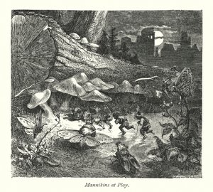曼尼金城堡（雕刻） 作者 古斯塔夫·多尔（Gustave Dore）