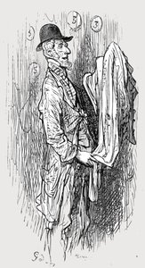 老衣人》，1872年。   作者 古斯塔夫·多尔（Gustave Dore）