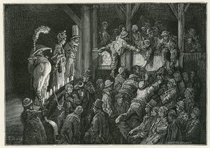 在白教堂的便士加夫 作者 古斯塔夫·多尔（Gustave Dore）