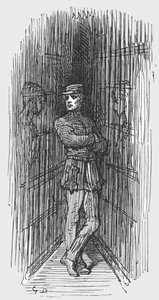 Turnkey》，1872年。   作者 古斯塔夫·多尔（Gustave Dore）