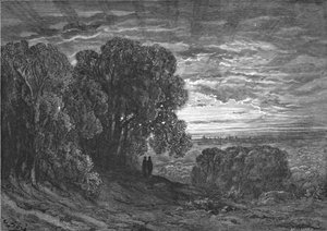 海格特的两个朝圣者》，1872年。   作者 古斯塔夫·多尔（Gustave Dore）