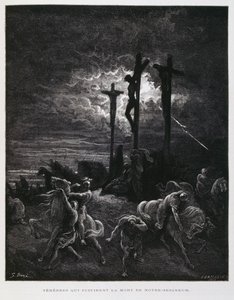 基督受难，《多尔圣经》插图 作者 古斯塔夫·多尔（Gustave Dore）