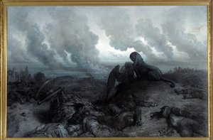 谜。 古斯塔夫·多尔 (1832 - 1883) 的绘画 作者 古斯塔夫·多尔（Gustave Dore）