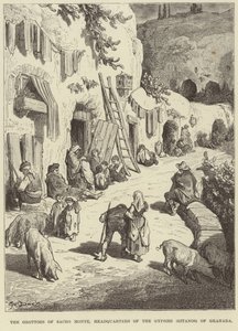 Sacro Monte的石窟 作者 古斯塔夫·多尔（Gustave Dore）