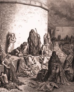 人民为耶路撒冷哀悼，古斯塔夫-多雷著。- 圣经 作者 古斯塔夫·多尔（Gustave Dore）