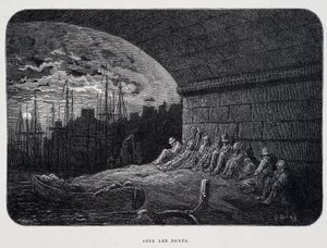桥下流浪汉——古斯塔夫·多雷的《伦敦》 作者 古斯塔夫·多尔（Gustave Dore）