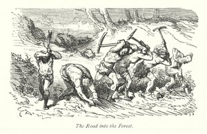 温莎森林（雕刻） 作者 古斯塔夫·多尔（Gustave Dore）