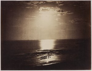 太阳加冕，诺曼底，1856年至1959年（蛋白打印从湿胶棉负片） 作者 古斯塔夫·勒格雷