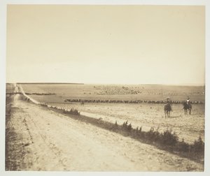 演习，沙隆营地，1857年。 作者 古斯塔夫·勒格雷