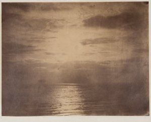 云层中的太阳效应--海洋 作者 古斯塔夫·勒格雷