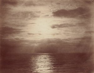 云层中的太阳效应-海洋 作者 古斯塔夫·勒格雷