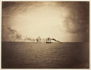 拖船，185657。 作者 古斯塔夫·勒格雷