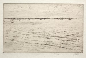 从 La Pallice 看到的 L. Th. de la Ris 作者 古斯塔夫·莱休特（Gustave Leheutre）