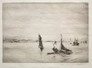 拉罗谢尔的道路 作者 古斯塔夫·莱休特（Gustave Leheutre）