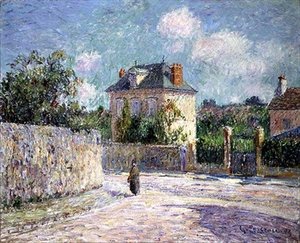 中产阶级小房子 作者 古斯塔夫·洛索（Gustave Loiseau）