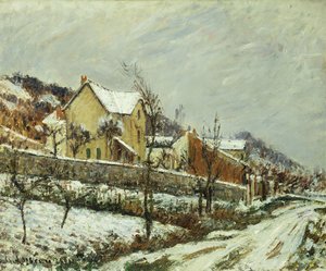 雪中村；雪中村庄，1911年