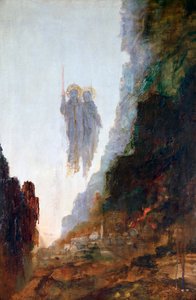 所多玛天使，c1846-1898 作者 古斯塔夫·莫罗（Gustave Moreau）