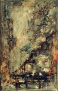 草图（适用于冒险家和护身符（？）） 作者 古斯塔夫·莫罗（Gustave Moreau）